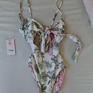 Floral One-Piece Swimsuit